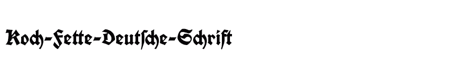 font Koch-Fette-Deutsche-Schrift download