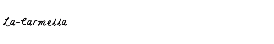 font La-Carmella download