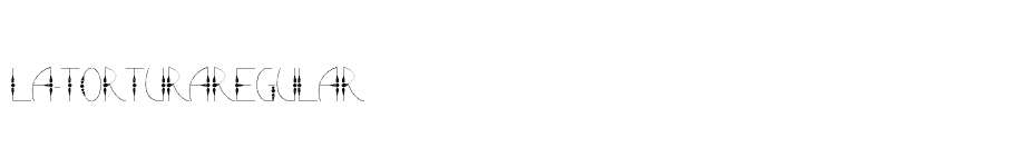 font La-TorturaRegular download
