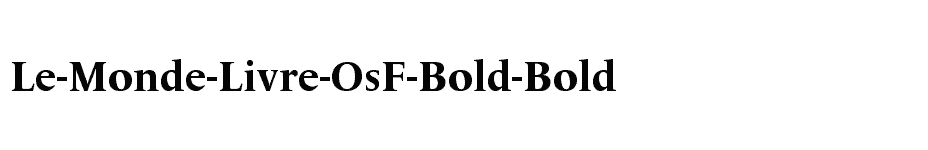 font Le-Monde-Livre-OsF-Bold-Bold download