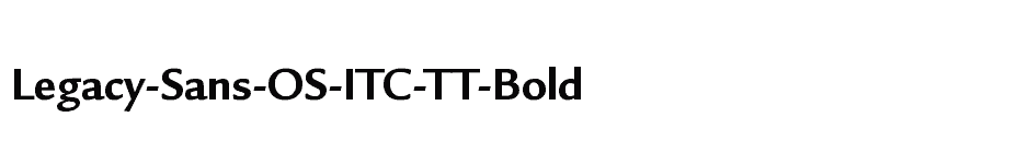 font Legacy-Sans-OS-ITC-TT-Bold download