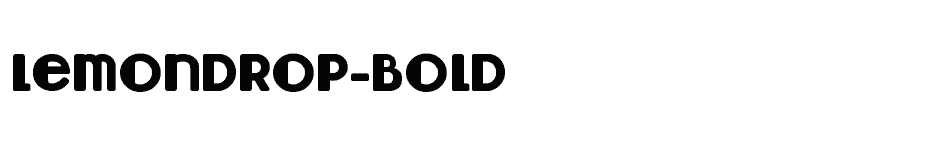 font Lemondrop-Bold download