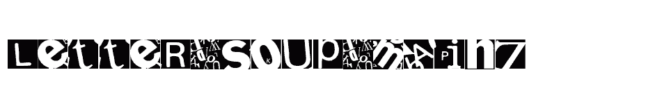 font Letter-Soup-Mainz download