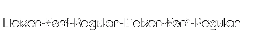 font Lieben-Font-Regular-Lieben-Font-Regular download