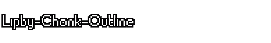 font Lipby-Chonk-Outline download