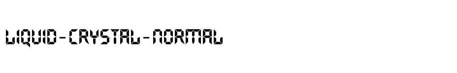 font Liquid-Crystal-Normal download