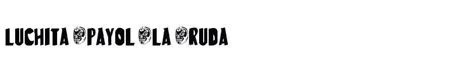 font Luchita-Payol-La-Ruda download