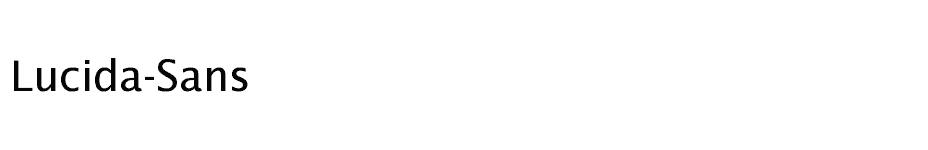 font Lucida-Sans download
