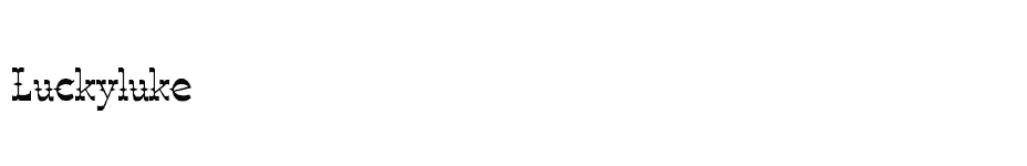 font Luckyluke download