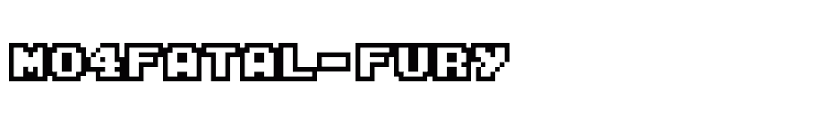 font M04FATAL-FURY download