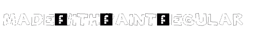font Made-with-Paint-Regular download
