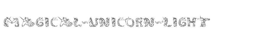 font Magical-Unicorn-Light download