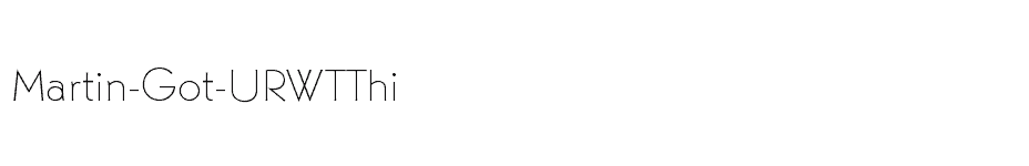 font Martin-Got-URWTThi download