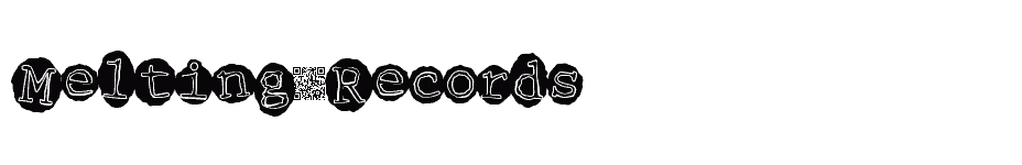 font Melting-Records download