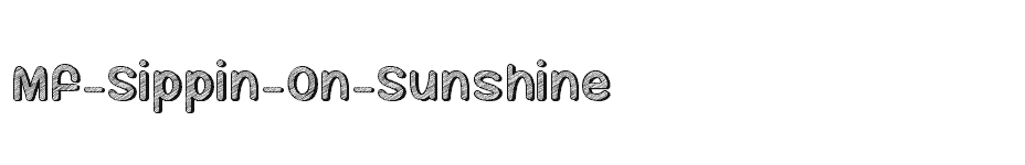 font Mf-Sippin-On-Sunshine download