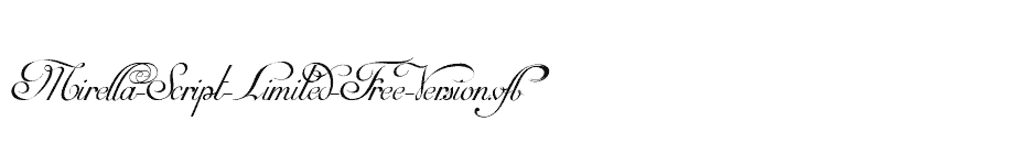 font Mirella-Script-Limited-Free-Version.vfb download