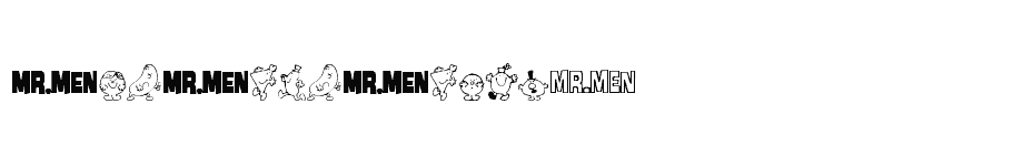 font Mr-Men-Medium download