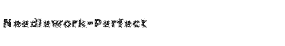 font Needlework-Perfect download