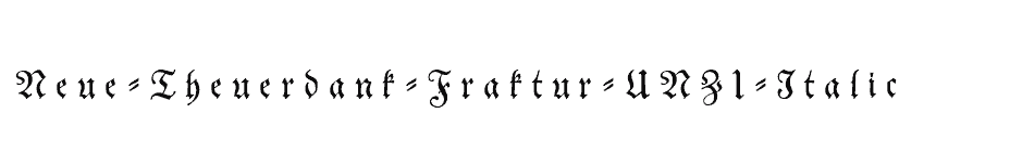 font Neue-Theuerdank-Fraktur-UNZ1-Italic download