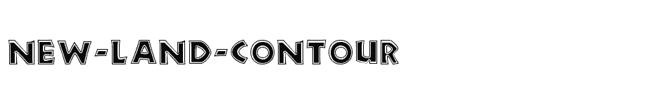 font New-Land-Contour download