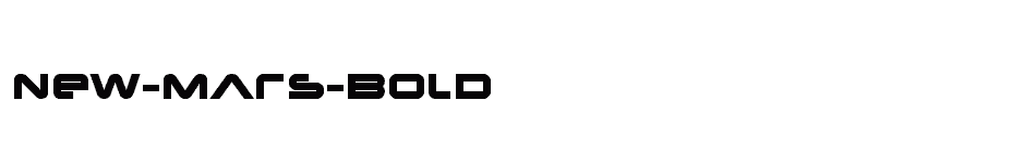 font New-Mars-Bold download