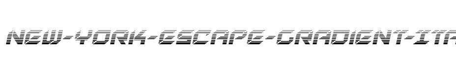 font New-York-Escape-Gradient-Italic download