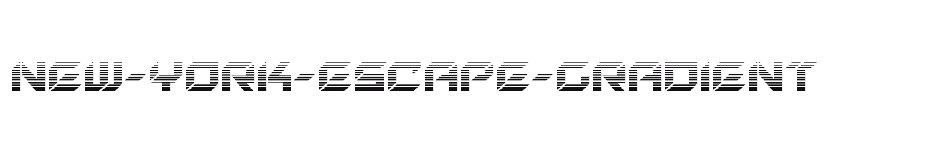 font New-York-Escape-Gradient download