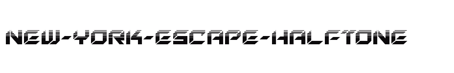 font New-York-Escape-Halftone download