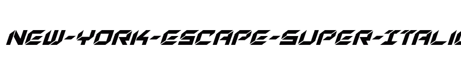 font New-York-Escape-Super-Italic download