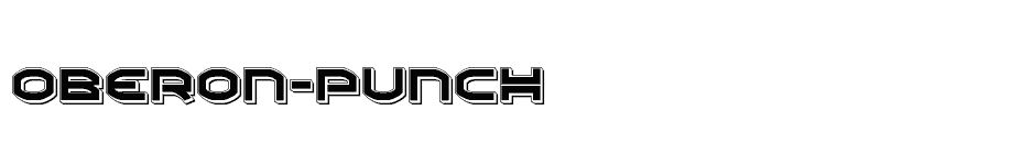 font Oberon-Punch download