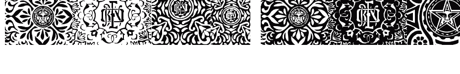 font Obey-Patterns download