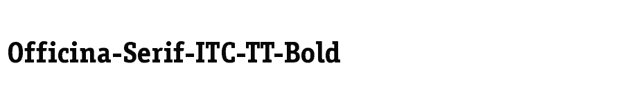 font Officina-Serif-ITC-TT-Bold download