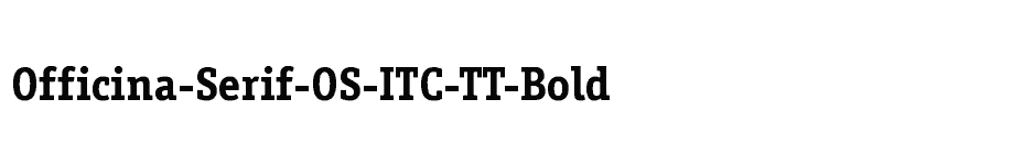font Officina-Serif-OS-ITC-TT-Bold download