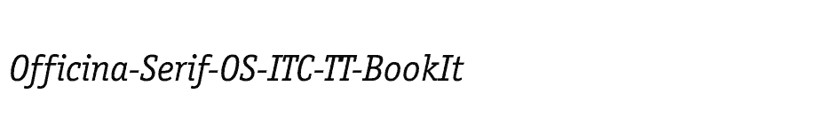 font Officina-Serif-OS-ITC-TT-BookIt download