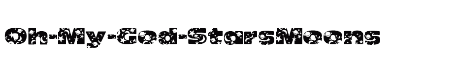 font Oh-My-God-StarsMoons download