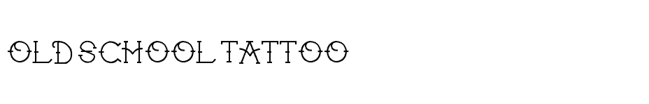 font Old-School-Tattoo download