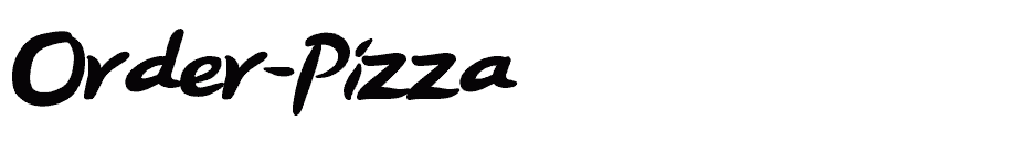 font Order-Pizza download