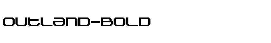 font Outland-Bold download