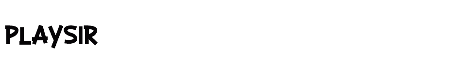 font PLAYSIR download