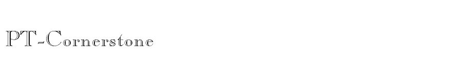 font PT-Cornerstone download