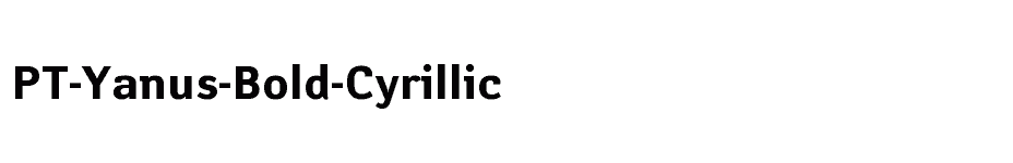 font PT-Yanus-Bold-Cyrillic download