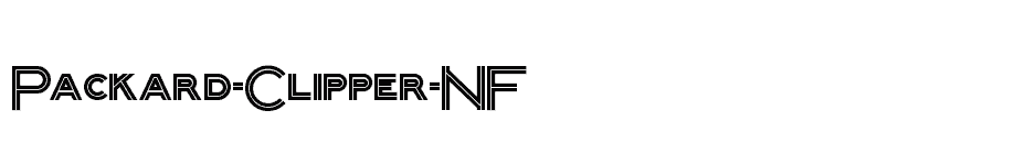 font Packard-Clipper-NF download