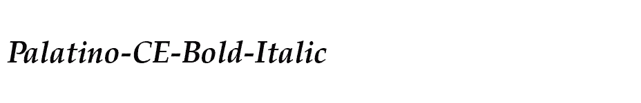font Palatino-CE-Bold-Italic download