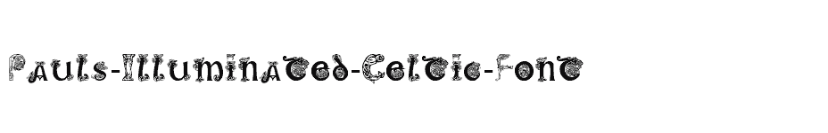 font Pauls-Illuminated-Celtic-Font download