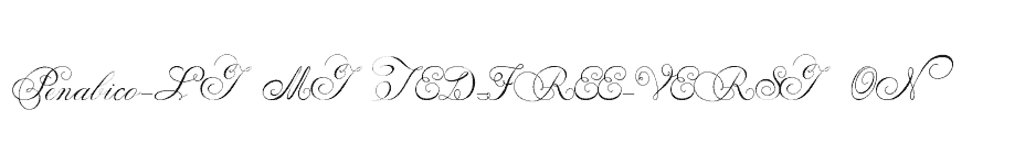 font Penabico-LIMITED-FREE-VERSION download