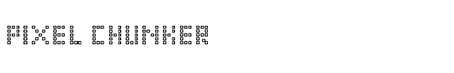 font Pixel-Chunker download