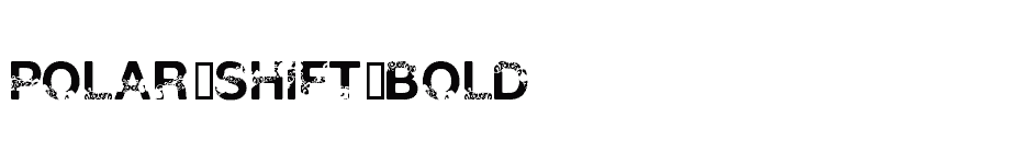 font Polar-Shift-Bold download