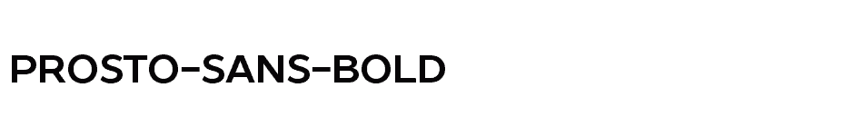 font Prosto-Sans-Bold download