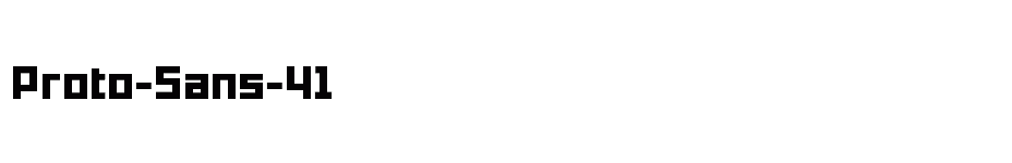font Proto-Sans-41 download