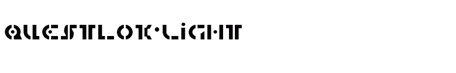 font Questlok-Light download